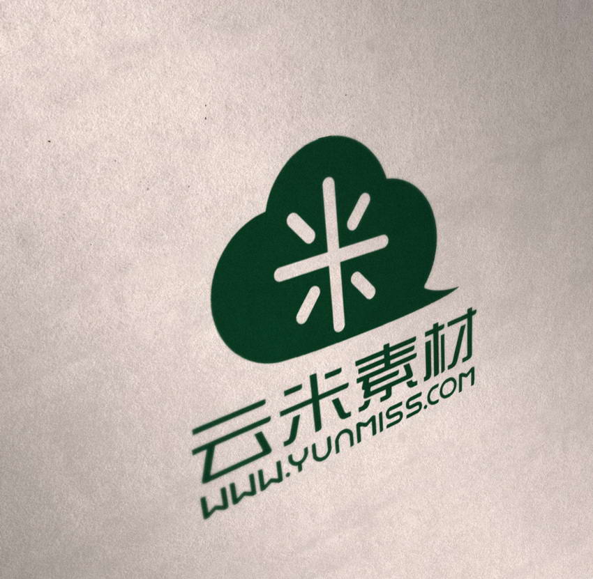 纸质 土色 logo