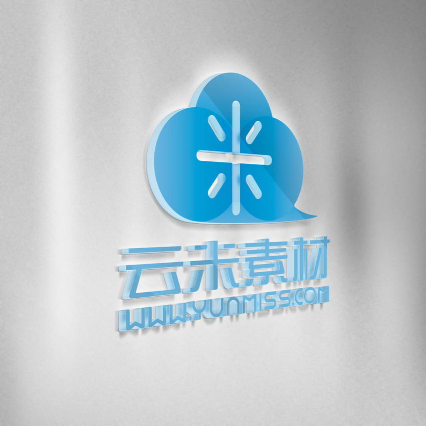 样机 3D logo展示