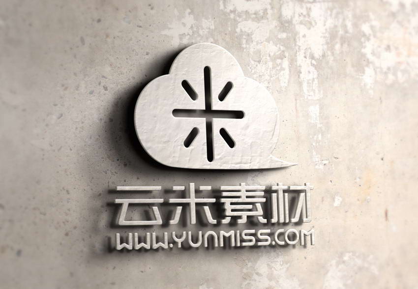 红色 背景墙 logo展示