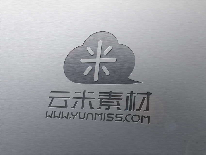 灰色 时尚 logo展示