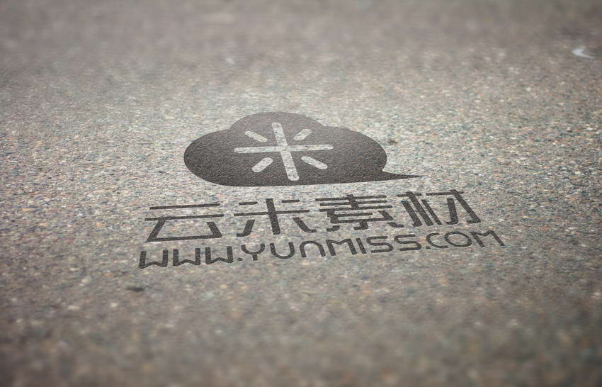 地面 石子 logo展示