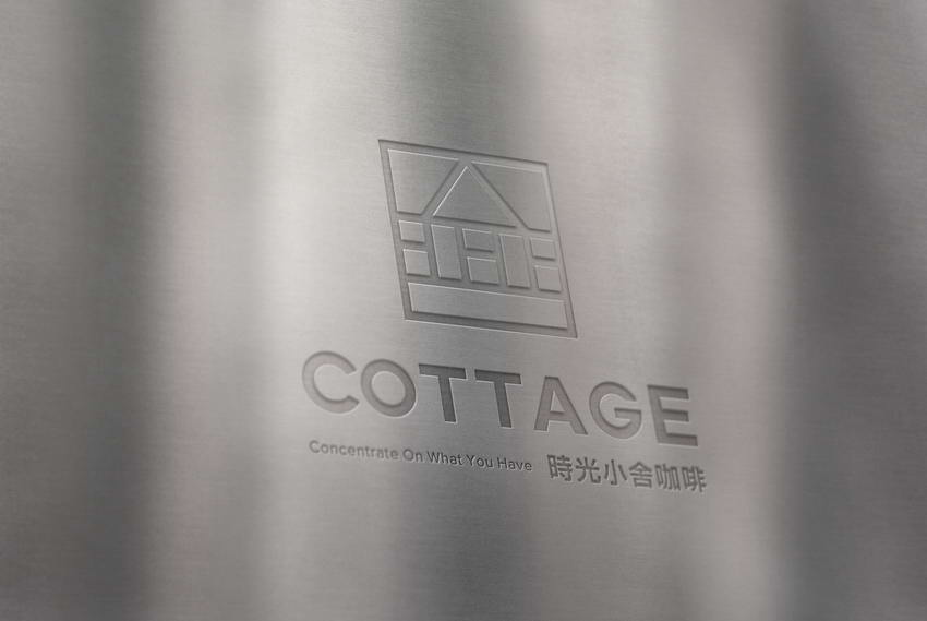 墙面 质感 白色 LOGO展示