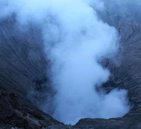 古龙溴东爪哇Java印度尼西亚山...