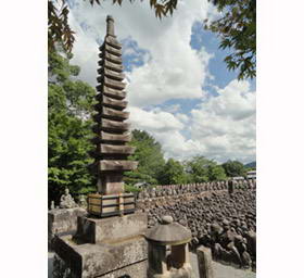 嵯峨野日本景观标记石头寺信仰...