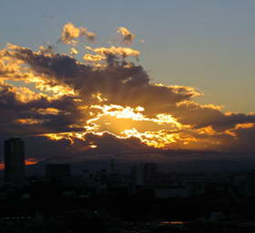 日落东京日本天空云户外宁静天...