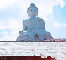 大佛泰国普吉岛佛教雕像大寺旅...