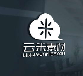 三款光滑面时尚标志展示样机