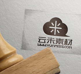 三款印章logo展示样机