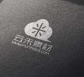 多款经典黑灰背景的logo展示样...