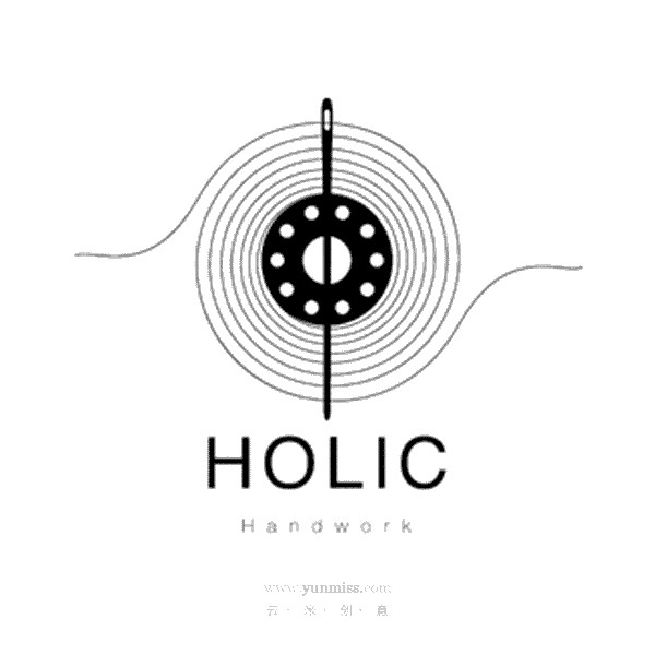 holic昆明噬骨蝶手工logo设计